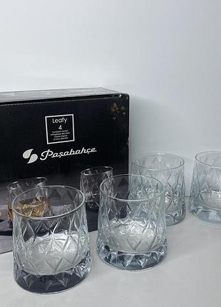 Набор стаканов 300 мл 4 шт pasabahce leafy 420194