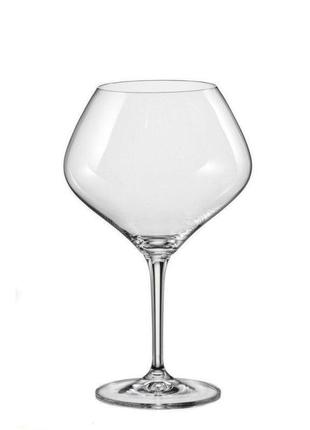 Набор бокалов для вина bohemia amoroso 470 мл 2 шт crystalex (40651 470 boh)1 фото