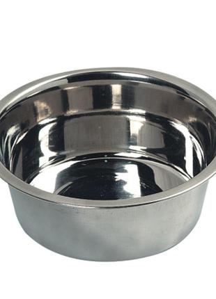 Миска для собак flamingo bowl stainless steel 800 мл сріблястий (5415245012308)