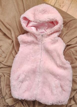 Шуба безрукавка