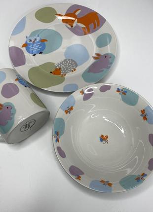 Набір дитячого столового посуду 3 предмети limited edition sweet dream yf60292 фото