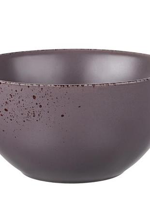 Салатник керамический 14 см ardesto lucca grey brown ar2914gmc