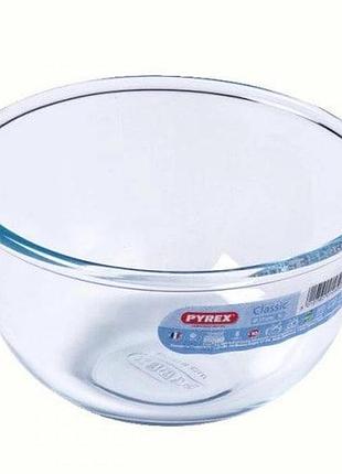 Миска стеклянная 1 л 17 см pyrex classic 179b000