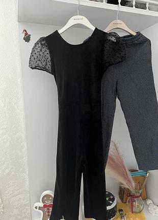 Крутой бархатной комбинезон zara