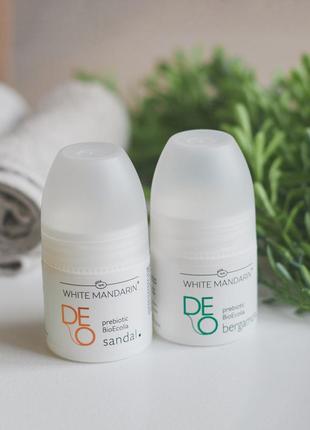 Натуральные дезодоранты deo bergamot и deo sandal