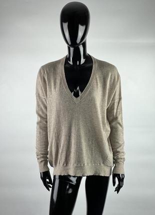 Фірмовий кашеміровий светр в стилі sandro maje cos