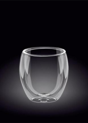 Склянка wilmax thermo з подвійним дном 150 мл (wl-888759/a)