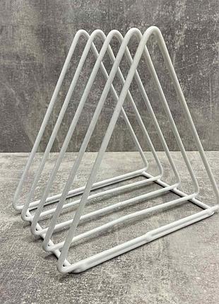 Підставка під дошки, книги, журнали 13*17*20 см см біла 95864521/1002