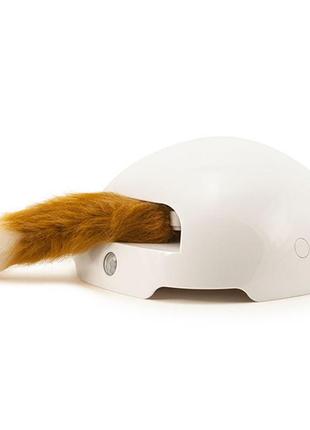 Інтерактивна іграшка для котів petsafe frolicat fox den 18,5х18,5х7 см 0.172 кг білий (729849164451)