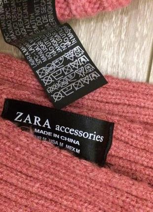 Шарф и шапочка zara2 фото