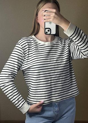 Кофта в смужку zara