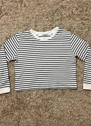 Кофта в смужку zara 5