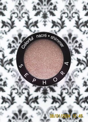 Шимерные тени для век sephora colorful glitter eyeshadow 232 girl talk