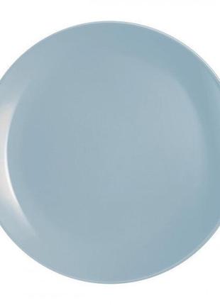 Тарелка luminarc diwali light blue обеденная круглая 25 см 2610p lum
