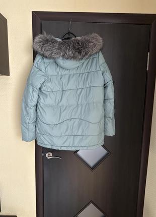 Куртка зимняя (ог 57; по низу курточки 59; длина 72)3 фото