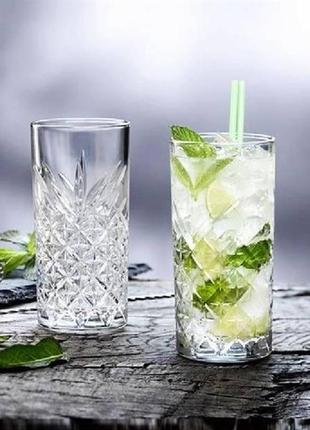 Набор стаканов для коктейля pasabahce timeless 4шт 295мл 528203 фото