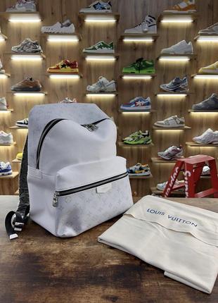 Рюкзак портфель louis vuitton white