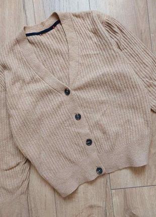 Вовняний кардиган светр джемпер шерстяной кардиган свитер джемпер2 фото