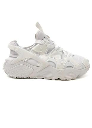 Кроссовки nike air huarache craft white (белые)