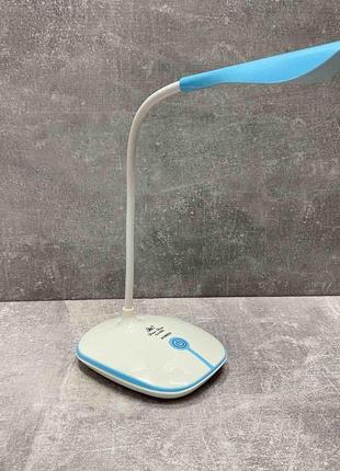 Лампа настільна світлодіодна з акумулятором біла з блакитним oj-880