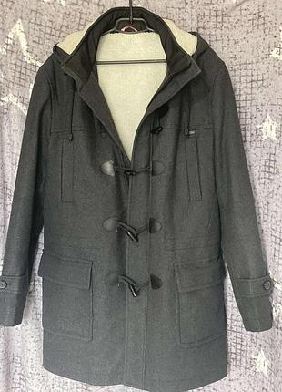 Зимнее мужское пальто sun's house, шерстяное сукно