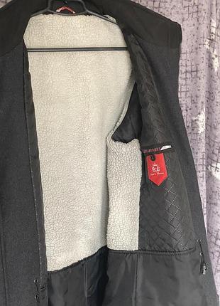 Зимнее мужское пальто sun's house, шерстяное сукно