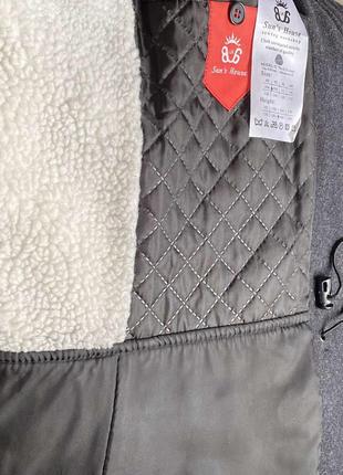 Зимнее мужское пальто sun's house, шерстяное сукно