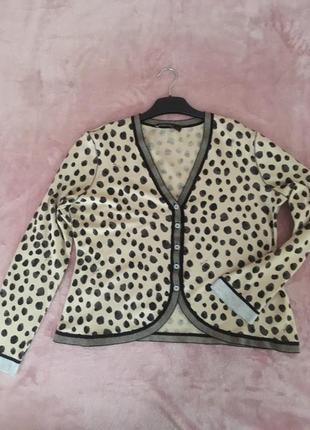 Кофточка/тонкий кардиган известного бренда marc cain р.5