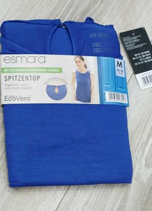 Женская футболка топ из вискозы esmara® размер м5 фото