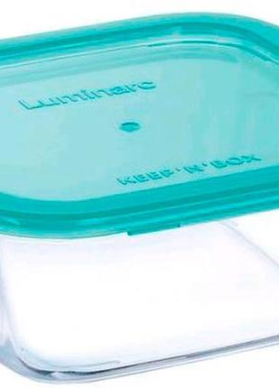 Емкость квадратная для еды 760 мл luminarc keep`n box lagoon p5521 lum
