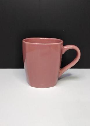 Чашка s&amp;t 320 мл розовая 040-01-55