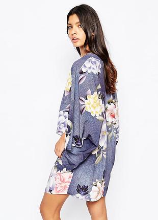 Мини платье кимоно liquorish asos оригинал 4