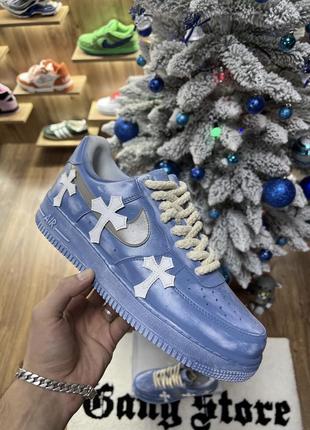 Кроссовки nike air force custom chrome hearts 2