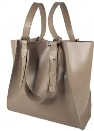 Сумка женская "лола" натуральная кожа, цвет латте