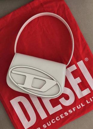 Біла сумка дизель diesel3 фото