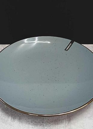 Тарілка обідня 26 см ardesto bagheria grey ar2926grey