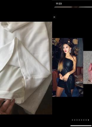 Сукня біле zara сережки в подарунок 🎁5 фото