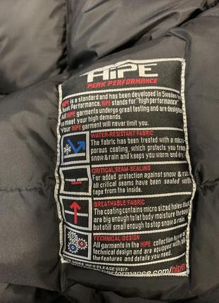 Пуховик парка куртка зимняя горнолыжная женская на пуху peak performance hipe2 фото