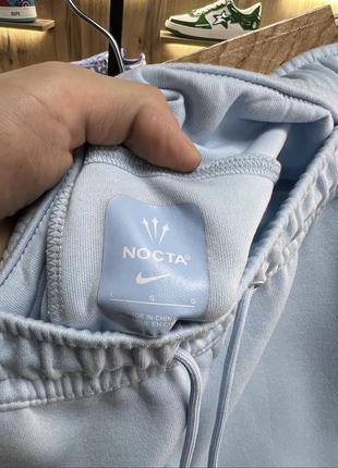 Костюм nike tech fleece x drake nocta blue5 фото