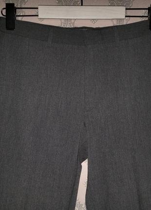 Чоловічі сірі брюки штани класичні primark3 фото