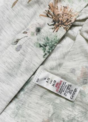 Красивый брендовый нежный халатик от бренда george 👗 размер 8-10/ s- м 🍓🍒🍎5 фото
