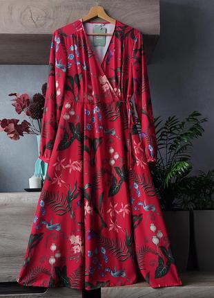 Вечернее платье, платье на запах.