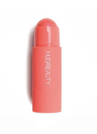 Кремовые румяна в стеку huda beauty coral cutie1 фото