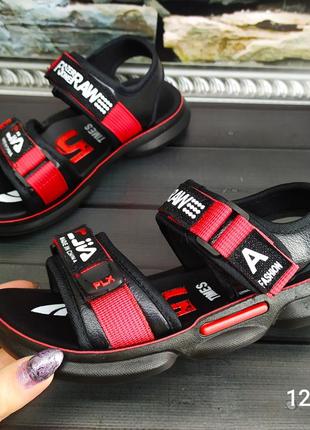 Дитячі босоніжки для хлопчика спортивні