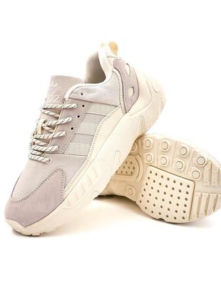 Кроссовки adidas zx 22 boost beige