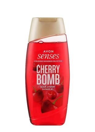 Смачнющий вишневий гель для душу cherry bomb  🍒 250 мл