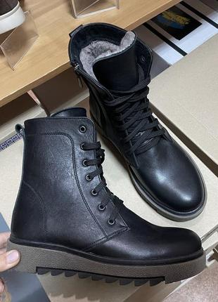 Зимові ботінки 36 р натуральна шкіра