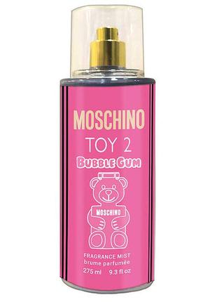 Парфюмированный спрей для тела moschino toy 2 bubble gum exclusive euro 275 мл