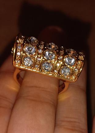 Массивное кольцо 20.5 р перстень с камнями7 фото