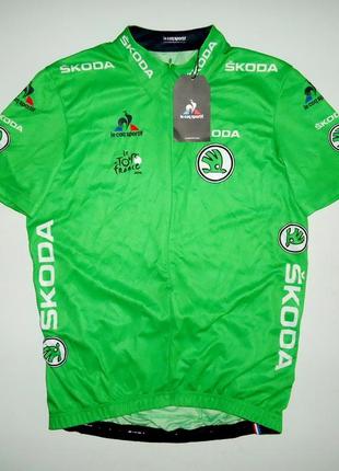 Велофутболка le coq sportif skoda 2016 tour de one jerseys (l) оригінал